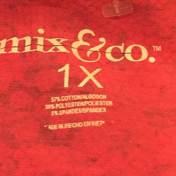 New Mix & Co Floral Tank Top - Picture 4 of 4